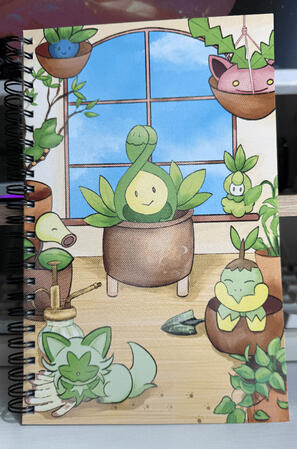 Grass types notebook