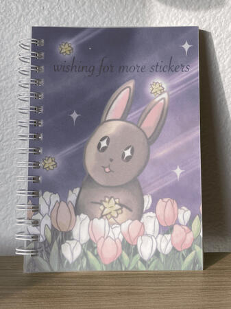 Reusable Sticker Book - Wishful Bunny